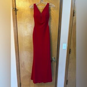 Red formal dress/prom dress